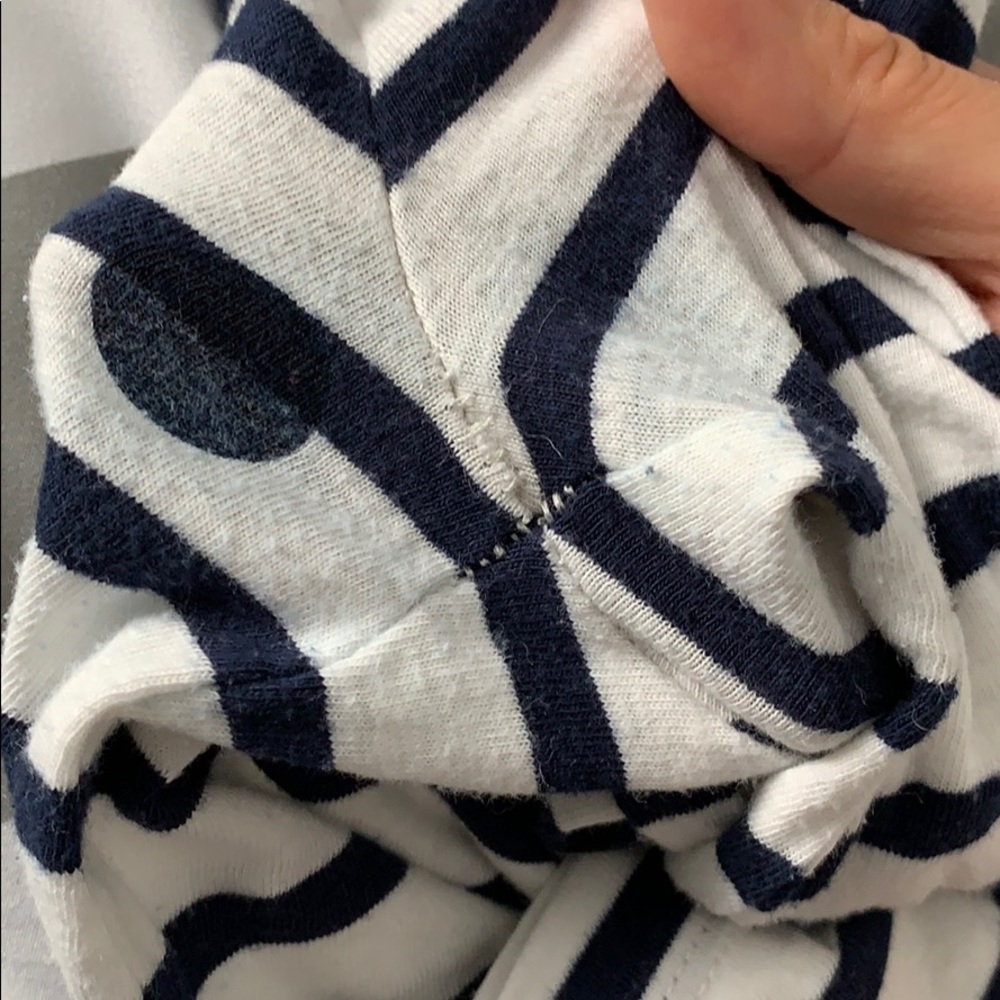 3/$15 J crew stripe and polka dot top - Picture 6 of 7